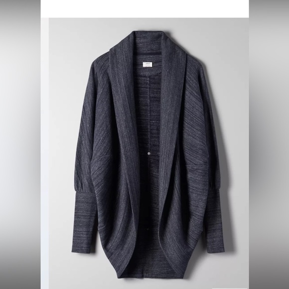 Aritzia Wilfred Diderot sweater cardigan S Black - Picture 5 of 8